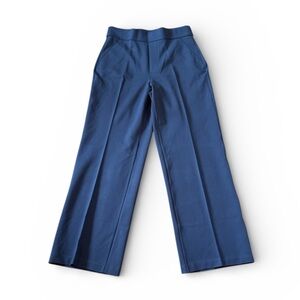 Splendid Women’s Navy Pullon Wide leg scuba Pants size Medium NEW